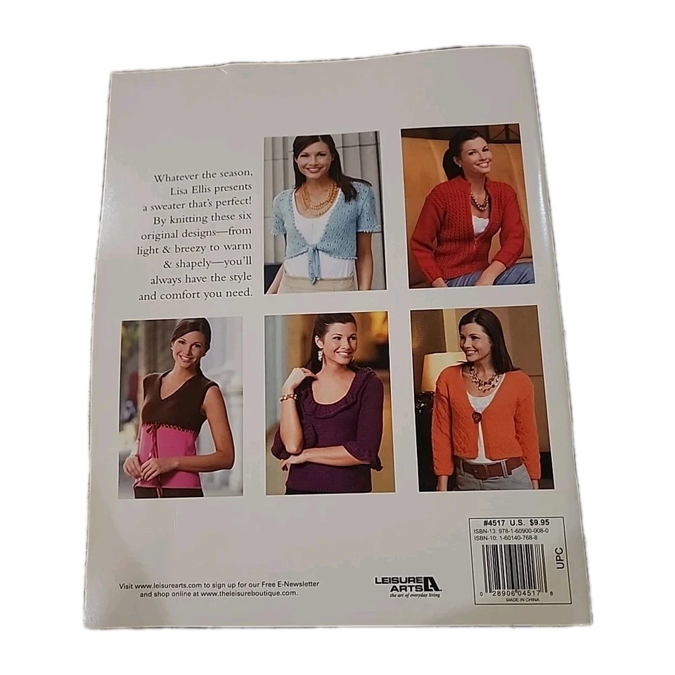 KNIT WARDROBE FAVORITES WOMEN'S TOPS 6 DESIGNS - Image 2 of 2