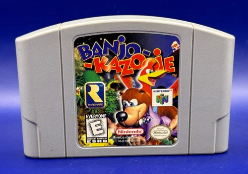 Banjo-Kazooie (Nintendo 64, 1998) CARTRIDGE ONLY, Authentic, Tested/Working