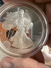 2010 And 2011 1 Oz Silver American Eagles (Proof) Lot Of Two Coins , One Money
