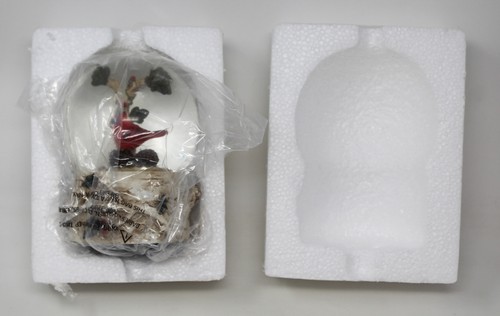 Red Cardinal 100MM Musical Winter Wonder Water Globe Christmas Is Forever NEW - Picture 10 of 11