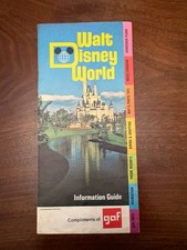 Vintage 1977 Disney World Information Guide and Vacationers Guide