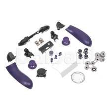 Full Set Housing Shell Buttons Replacement for Xbox Series X S Controller Purple