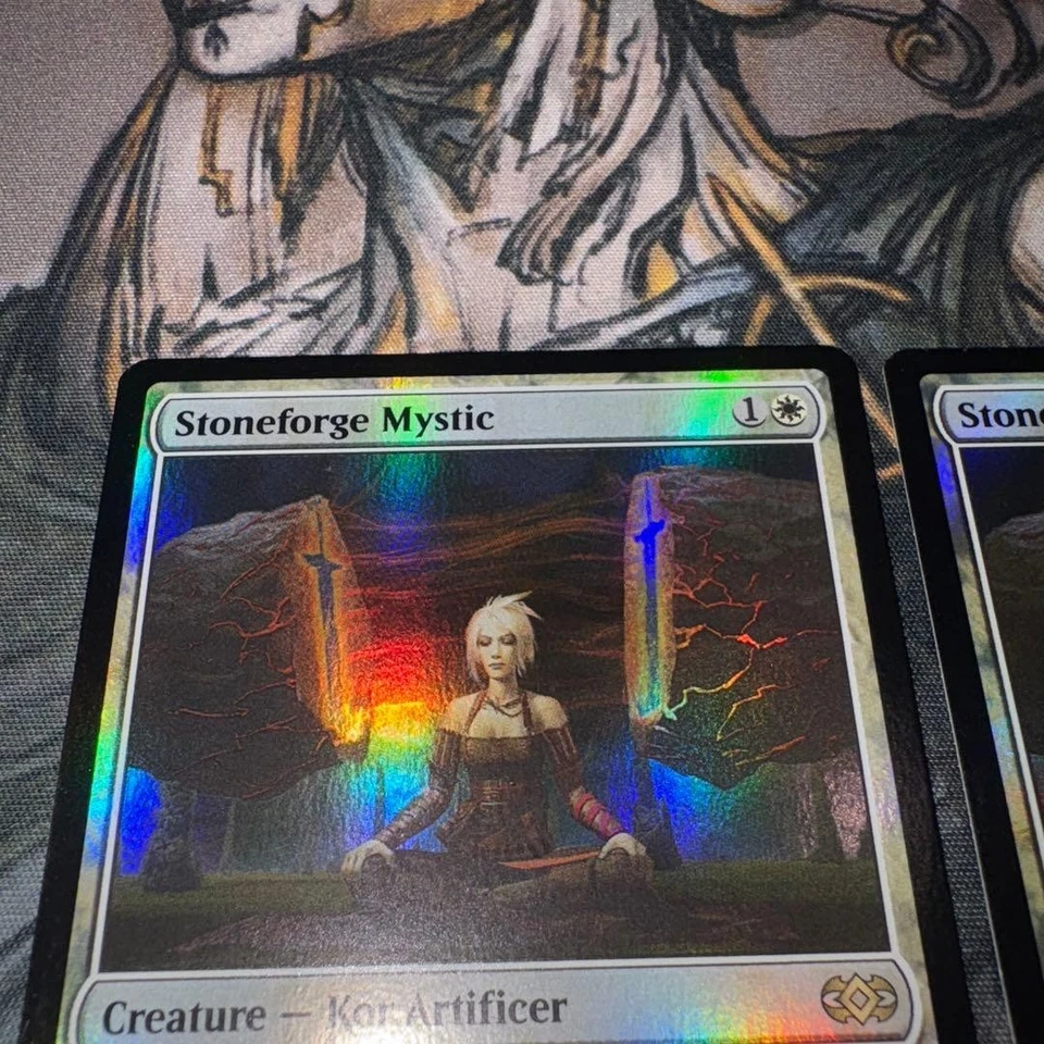 Stoneforge Mystic Foil MTG Card Set of 2 - Image 2 of 4