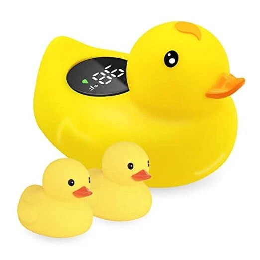 Baby Bath Tub Thermometer for Newborn - Bathtub Water Temperature Duck