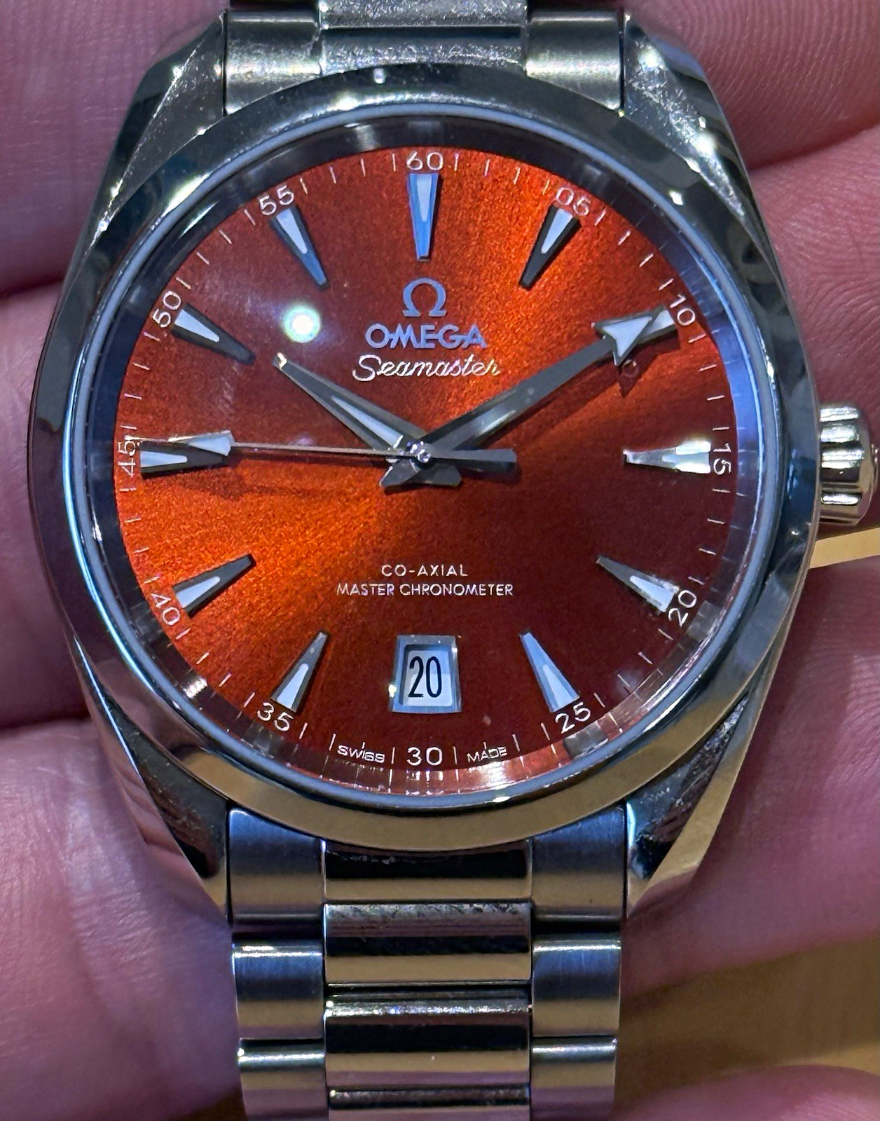 OMEGA Seamaster Aqua Terra Steel Bracelet