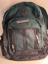 Trailmaker Classic 2 Pocket Backpack Green Sc...
