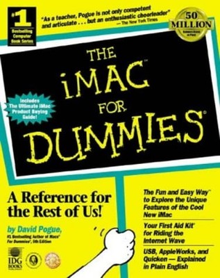 The iMac for Dummies Paperback David Pogue
