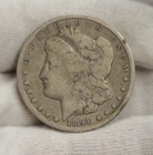 1891 CC US Morgan Silver Dollar $1 VG (Cleaned)