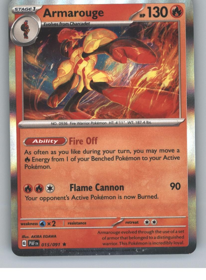 Armarouge Holo Rare SV01: Scarlet & Violet Base Set 041/198 NM