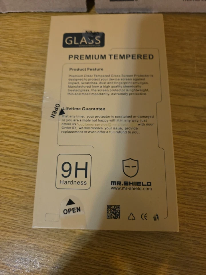 Mr. Shield Tempered Glass Screen Protector for iPhone 8+/7+/6s+/6+ - 3 pack - Image 2 of 2