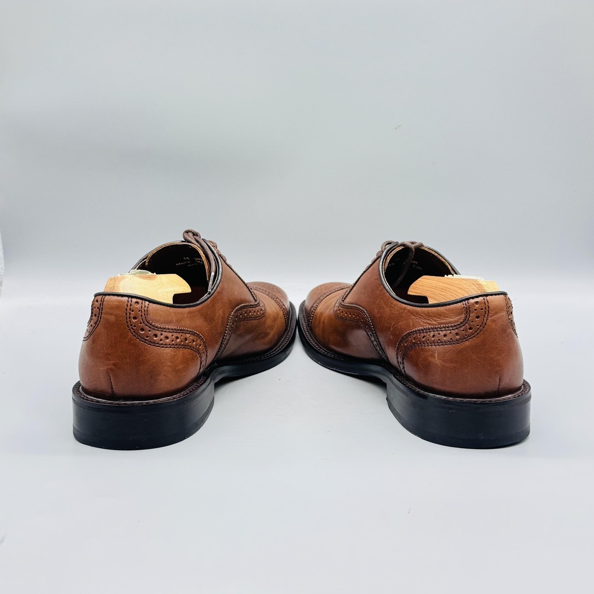 Johnston & Murphy Oxford Brogue Boots Mens Size 9W Brown Leather Ankle Lace Up Amazon.com | Johnston & Murphy Men main image 4