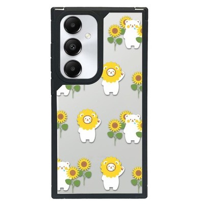 Samsung Galaxy A55 5G Full Case Sonnenblumenbär Kreatives Kunstmotiv