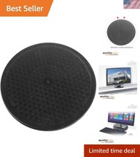 High-Grip 12 Inch Lazy Susan Turntable for Laptops TV's - 200lb Capacity