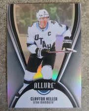 Upper Deck Allure Clayton Keller Black Rainbow #89 Utah Mammoth 2025-26 NHL