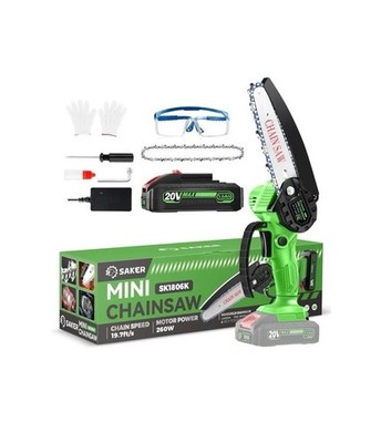 One-Hand Portable Chain Saw for Tree Trimming, Pruning&Wood Cutting