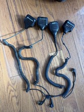 Motorola Walkie Talkie Mics. Lot Of 4. All Work One Is An Endura Mix