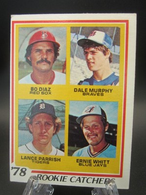 Dale Murphy / Lance Parrish / Bo Diaz / Whitt 1978 Topps Rookie Catchers #708 NM