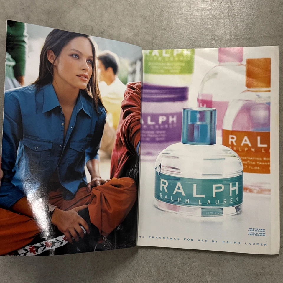 CosmoGirl Magazine Dec 2001 Gwen Stefani Cover Y2K Fashion Brad Pitt Stickers Foto 2 de 4