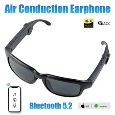 Bluetooth 5.2 Sports Sunglasses Wireless Open-Ear Audio Headsets Smart Glasses