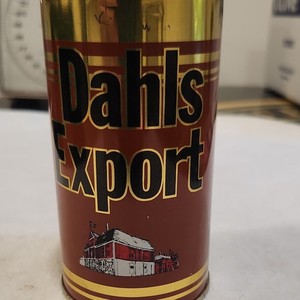 Dahls Export Pull Tab Beer Can - E.C. Dahls Bryggeri AS Trondheim Norway
