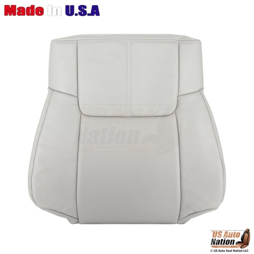 2006-2007 Fits Jeep Commander Limited Leather Front Top Seat Covers Gray - Picture 2 of 6