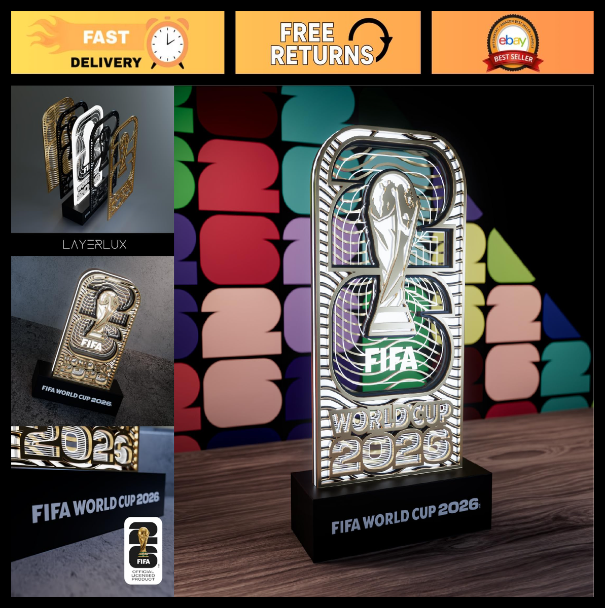 LED Mascots Replica for FIFA World Cup 2026™ - Collectible Light