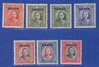 China Provincial Issue Sinkiang 1932 Mi. No. 66-72 Unused *