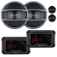 Hertz MLK 1650.3 Mille Legend 6.5" 2-Way Component Car Audio Speakers 150W *NEW*