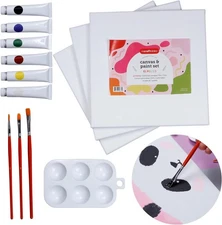 Incraftables Canvas for Painting - Canvases with Multicolor 