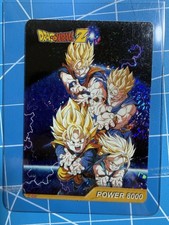 Dragon Ball Carddass Z-09 4 Super Saiyan Amada JPN Limited Edition rare Animati