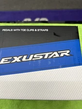 EXUSTAR E -PS817-C8 1 Side SPD CLIPLESS  INDOOR EXERCISE PDALS & TOE CLIPS BLACK