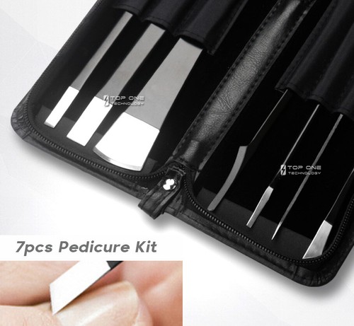 7pcs Pedicure Callus Shaver Knives Kit Foot Care Heel Hard Skin Peeler Tool 4253 - Picture 4 of 10