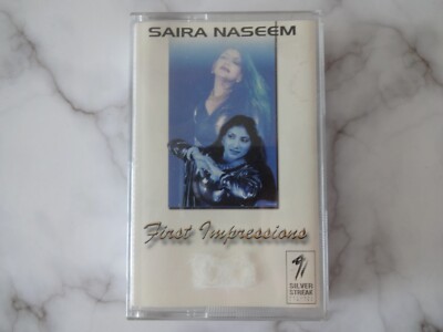 SAIRA NASEEM ~ FIRST IMPRESSIONS ~ Pakistani pop Cassette ~ 2000
