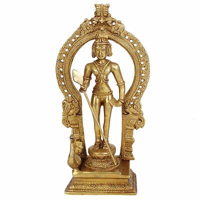 Lord Swami Kartikeya Ji / Kartik Murugan Statue Mit Pfau Idol Figurine