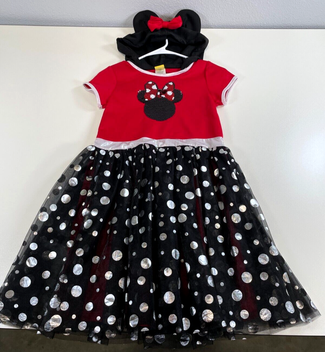 fitted lace wedding dress Minni red baby costume – MyBabyByMerry main image 0