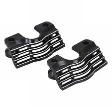 Slotted Spark Plug Head Bolt Covers For Harley Electra Street Road Glide FLTRU