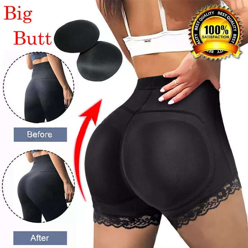 Butt Lifter Pants Women Fake Buttocks Plump Hips Large Size Body Shaping  Panties Lace Fake Ass With Pad Boxer Shapewear Shorts