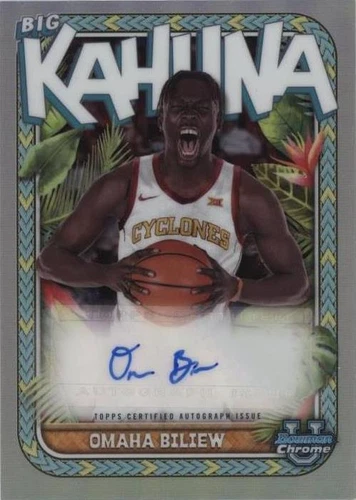 2023-24 Bowman University Chrome - Omaha Biliew #BKA-OB