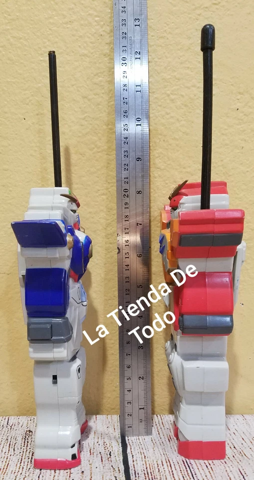  RARO CONJUNTO DE FIGURAS WALKIE TALKIE ESTILO PARA FANS DE GUNDAM COLECCIONISTAS LEER Foto 4 de 4