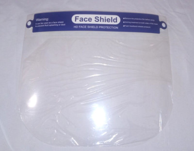 HD Full Face Protective Shield Anti-Fog Safety Isolation Visor Eye Protector