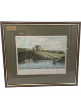 Genuine Copper Engraving Early 19th Century Coloured By Hand T2270 KW7