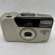 Yashica Microtec Zoom 70 Kyocera 35mm Point  Shoot Film Camera   Untested
