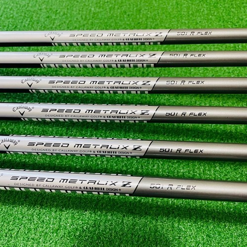 Lefty Callaway LEGACY Iron Set 6pcs 5-Pw Flex R Regular SPEED METALIX Z 50i - Picture 7 of 8