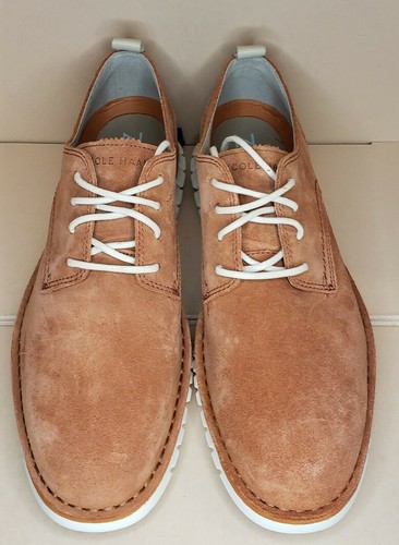 COLE HAAN ZEROGRAND WINGTIP OXFORDS SUEDE MEN'S SIZE 8.5 New - Picture 10 of 12