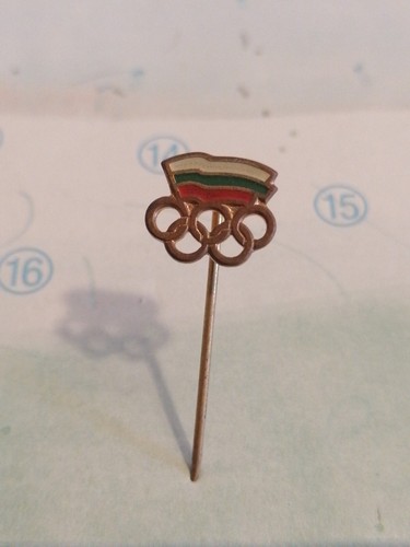 Épinglette à Cravate Ancienne - Broche Intaille Noire - Bijou Homme Vintage