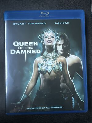 Queen of the Damned (Blu Ray) Aaliyah, Stuart Townsend, Vampire Horror 2002  883929245567|