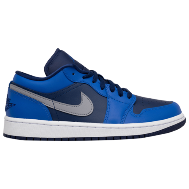 Nike - Air Jordan 1 Low Game Royal (White/Blue/Black) – eluXive