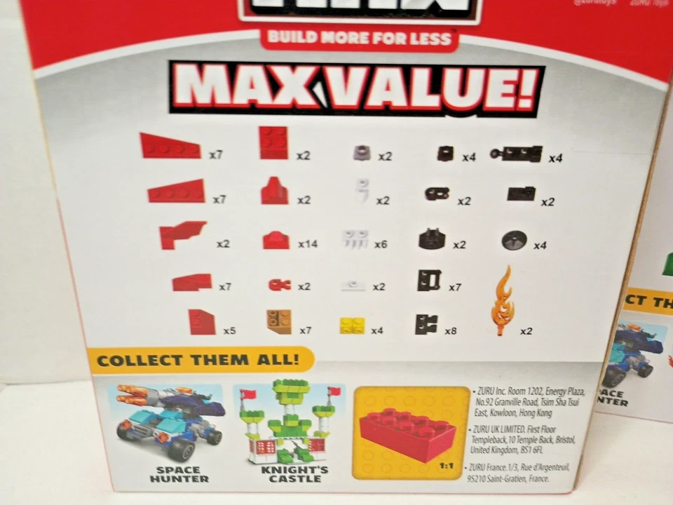 Zuru Max Build  Knight's Castle And Dragon Attack 200+ pieces total  Ages 3+ New - Image 4 of 4