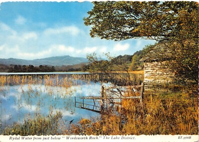 BAMFORTH TOPOGRAPHICAL RYDAL WATER LARGE SIZE USED UNUSED GOOD PLUS VG
