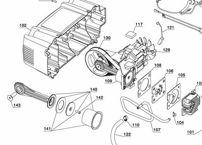 N036517 Air Compressor Cylinder Service Kit 1-7/8